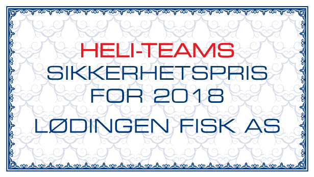 HeliTeam-sikkerhetspris_2018 Lødingen Fisk
