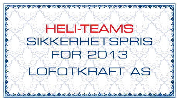 Sikkerhetspris 2013